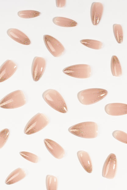 Bonmuz - Golden Prosperity | Soft & Durable Press-On Nails
