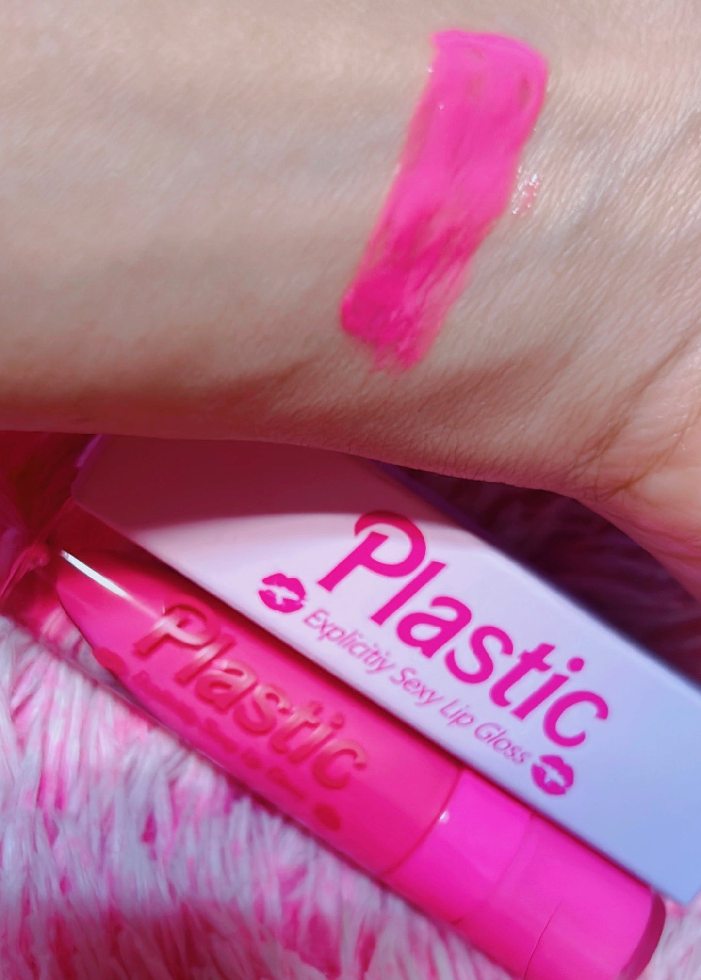 Inked Doll Cosmetics - *BUBBLEGUM PUNCH* PLASTIC" EXPLICITLY SEXY LIP GLOSS