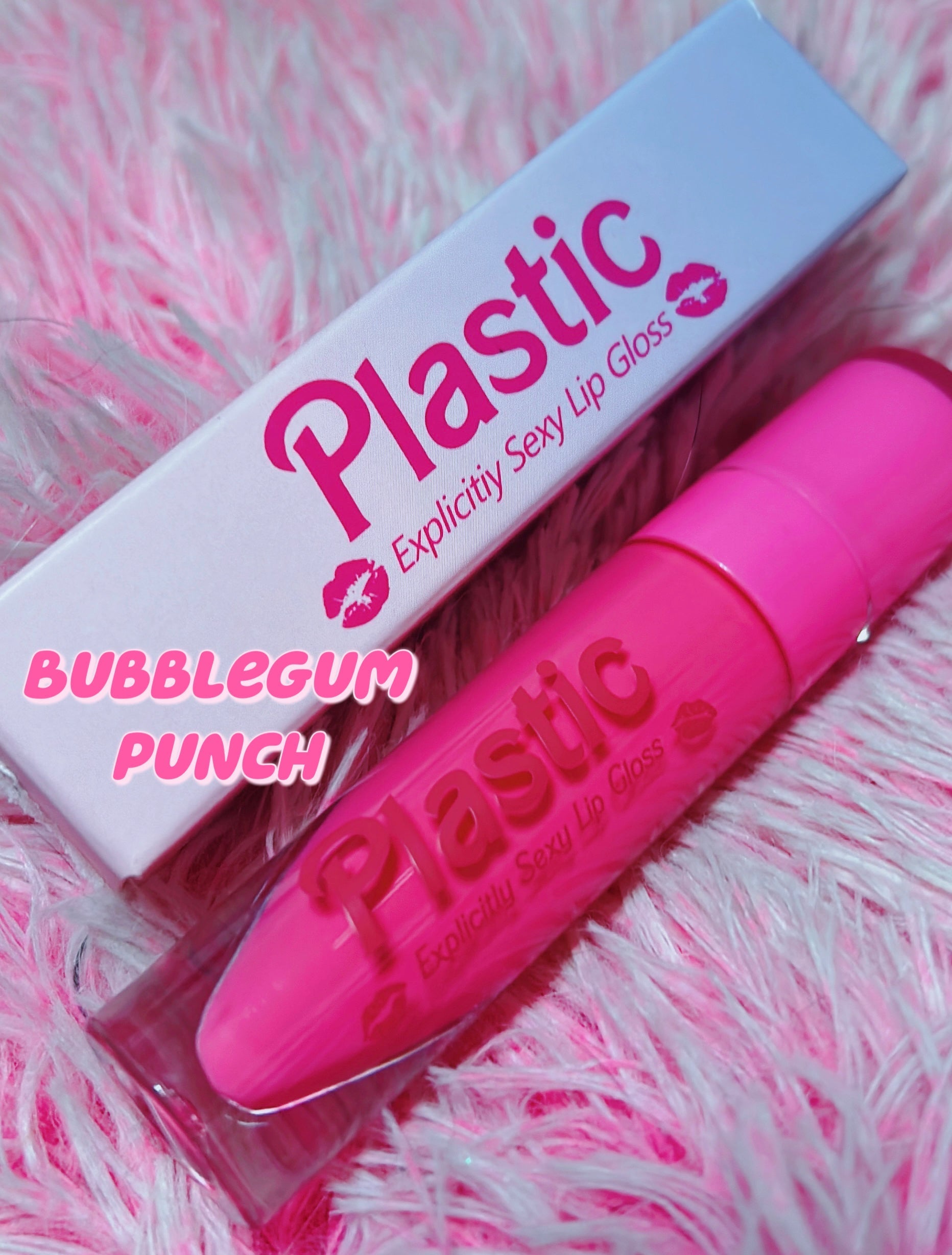 Inked Doll Cosmetics - *BUBBLEGUM PUNCH* PLASTIC" EXPLICITLY SEXY LIP GLOSS