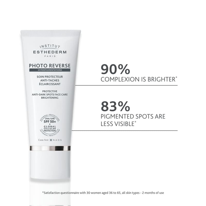 Institut Esthederm Photo Reverse Brightening Protective Anti-Dark Spots Face Care SPF 50+