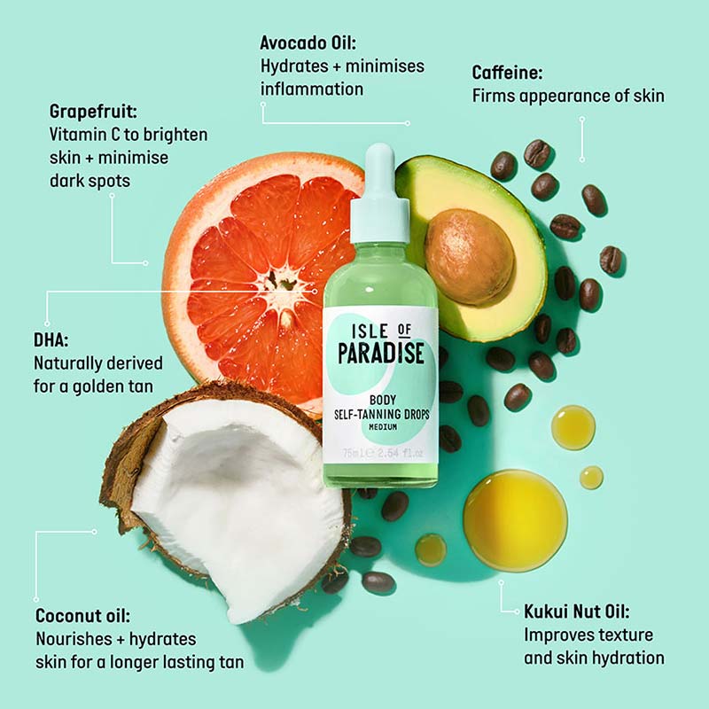Isle Of Paradise Self-Tanning Body Drops