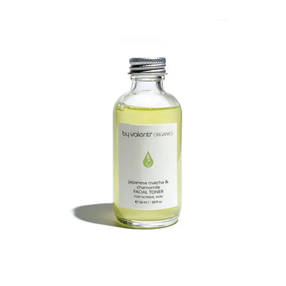 by valenti® - Japanese Matcha & Chamomile Facial Toner for Normal Skin with Hydrolats + Witch Hazel + Japanese Matcha Extract