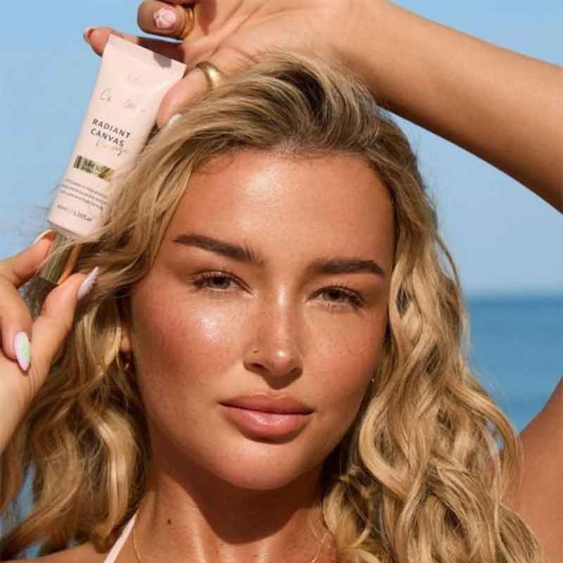 KASH Beauty x Charleen Radiant Canvas Bronze Primer SPF 30