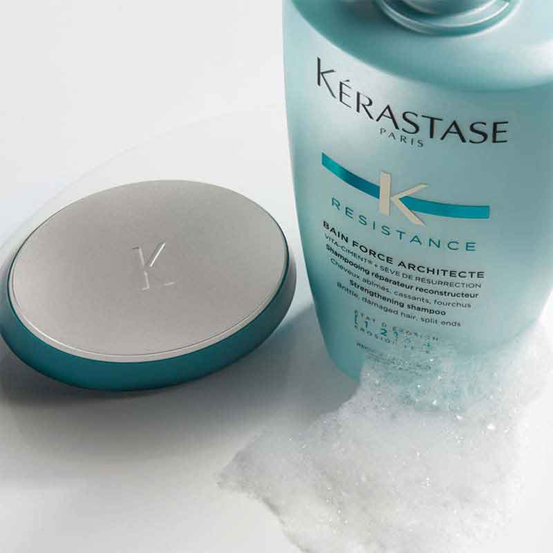 Kérastase Resistance Bain Force Architecte Shampoo For Brittle, Damaged Hair