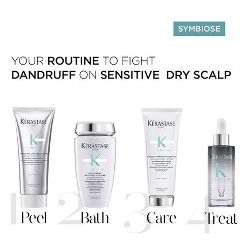 Kérastase Symbiose Moisturising Anti-Dandruff Cellular Shampoo - Dry, Sensitive Scalp