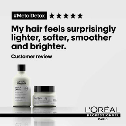 L’Oréal Professionnel Metal Detox Shampoo, Mask & Oil Trio