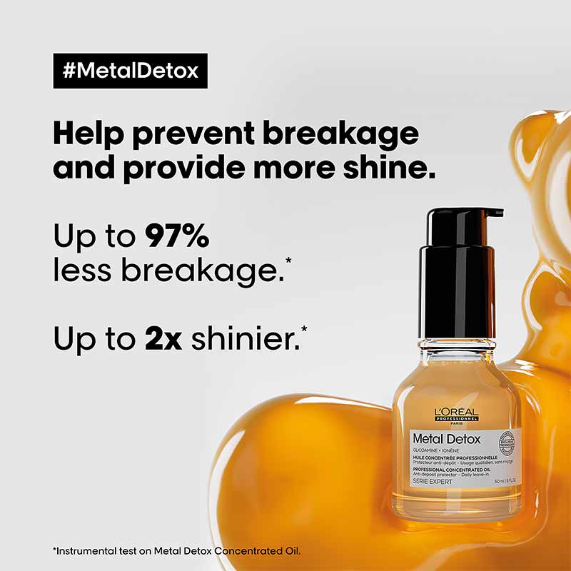 L’Oréal Professionnel Metal Detox Shampoo, Mask & Oil Trio