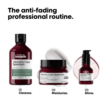 L'Oréal Professionnel Vitamino Color Spectrum Green Tinted Shampoo - Dark Brown Coloured Hair