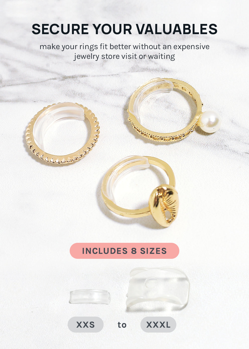 A+ Ring Size Adjusters
