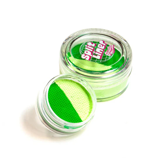 Glisten Cosmetics - Split Liner - Split Peas (UV Green) - Small (3g)
