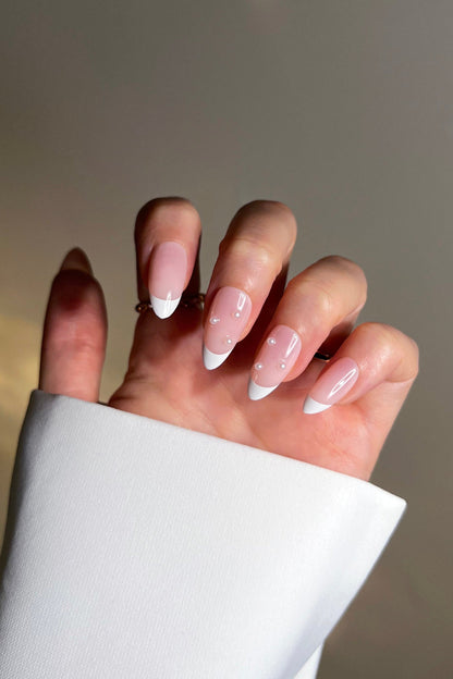 Bonmuz - Romantic French | Soft & Durable Press-On Nails